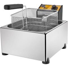 Remta 8 Lt Elektrikli Fritöz | Tek Hazneli Endüstriyel Kızartma Makinesi - R101