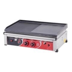 Işıkgaz 2602-2 Yarı Oluklu Döküm Izgara, 70 cm, LPG'li