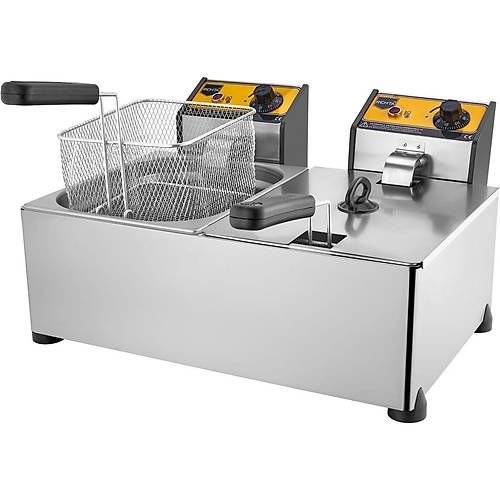 Remta 5+5 lt Çiftli Elektrikli Fritöz - R93