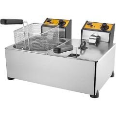 Remta 5+5 lt Çiftli Elektrikli Fritöz - R93
