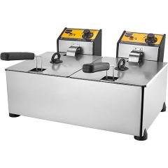 Remta 5+5 lt Çiftli Elektrikli Fritöz - R93