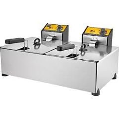 Remta 8+8 lt Çiftli Elektrikli Fritöz - R102