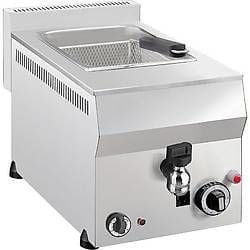 Remta 8 Lt Gazlı Fritöz Musluklu | CE Belgeli Endüstriyel Tek Hazneli Fritöz - R112CE