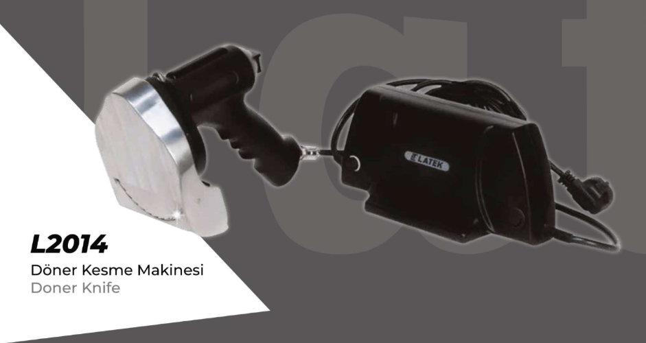 Latek Döner Kesme Makinesi 12 cm – Profesyonel Döner Kesim Makineleri, Yüksek Performanslı ve Dayanıklı