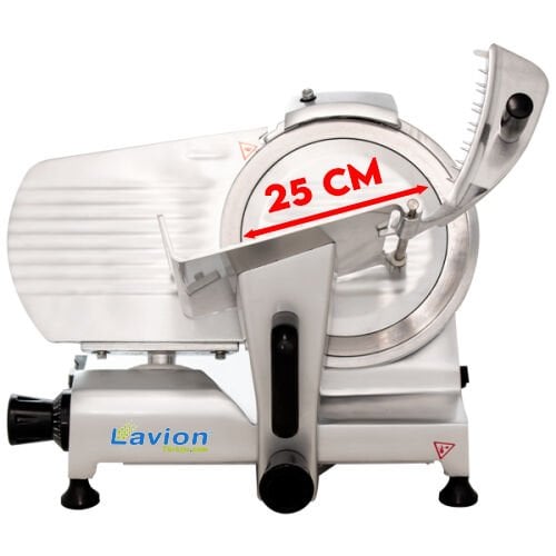 Lavion HBS-A 25 Cm Salam Kaşar Dilimleme Makinesi | Profesyonel Şarküteri Dilimleme
