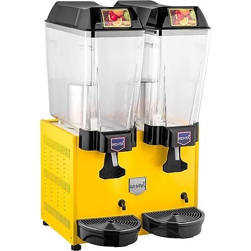 Remta ST12 Çiftli Şerbet Soğutucu | 2x20 Lt Kapasiteli Profesyonel Şerbet Makinesi