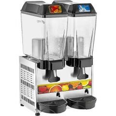 Remta ST13 Çiftli Şerbet ve Ayran Soğutucu | 2x20 Lt Kapasiteli Profesyonel Soğuk İçecek Makinesi