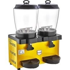Remta ST35 Royal Mini Çiftli Şerbet ve Ayran Soğutucu | 2x11 Lt Kapasiteli Soğuk İçecek Makinesi