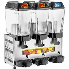 Remta ST17 Üçlü Şerbet & Ayran Soğutucu | 3x20 Lt Kapasiteli Profesyonel Soğuk İçecek Makinesi