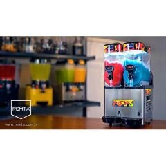 Remta ST26 İkili Slush Makinesi | 2x12 Lt Buzlaş & Karlamaç İçecek Soğutucu