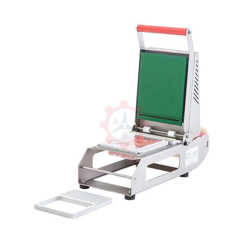 Arı Makina Clio‑06 Manuel Tabak Kapatma Makinesi | 23×18 cm Tabaklar İçin, 220 V / 0,85 kW, 900 Tabak/saat