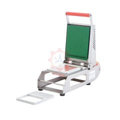 Arı Makina Clio‑06 Manuel Tabak Kapatma Makinesi | 23×18 cm Tabaklar İçin, 220 V / 0,85 kW, 900 Tabak/saat