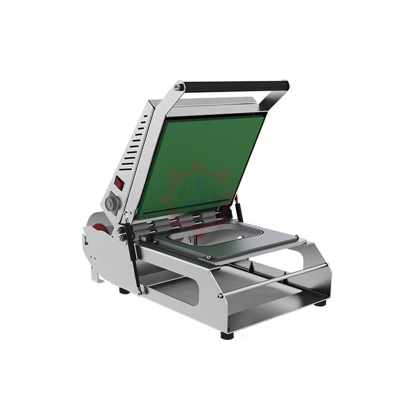 Arı Makina Clio‑05 Manuel Tabak Kapatma Makinesi | 29×23 cm Tabaklar İçin, 220 V / 1,5 kW, 900 Tabak/saat