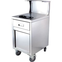 Remta T14 Çay Makinesi Arabası | Paslanmaz Tezgahlı Servis Arabası
