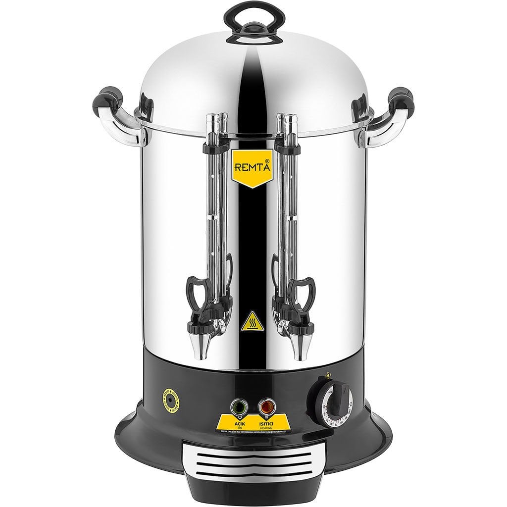 Remta ER14 Elegance 160 Bardak Çay Makinesi | Paslanmaz Elektrikli Semaver