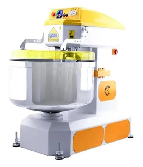 HNC HSY-130T 130 Kg Çift Devirli Spiral Hamur Yoğurma Makinesi | 380V Profesyonel Hamur Makinesi