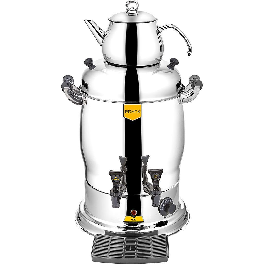 Remta Midi R26 Çift Demlikli 9 Lt Çay Makinesi | Elektrikli Çay Kazanı