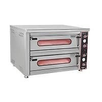 Himaksan HMK-PFE12 1178 Çift Katlı Elektrikli Pizza Fırını – 12x30 cm Pizza Kapasiteli Endüstriyel Fırın