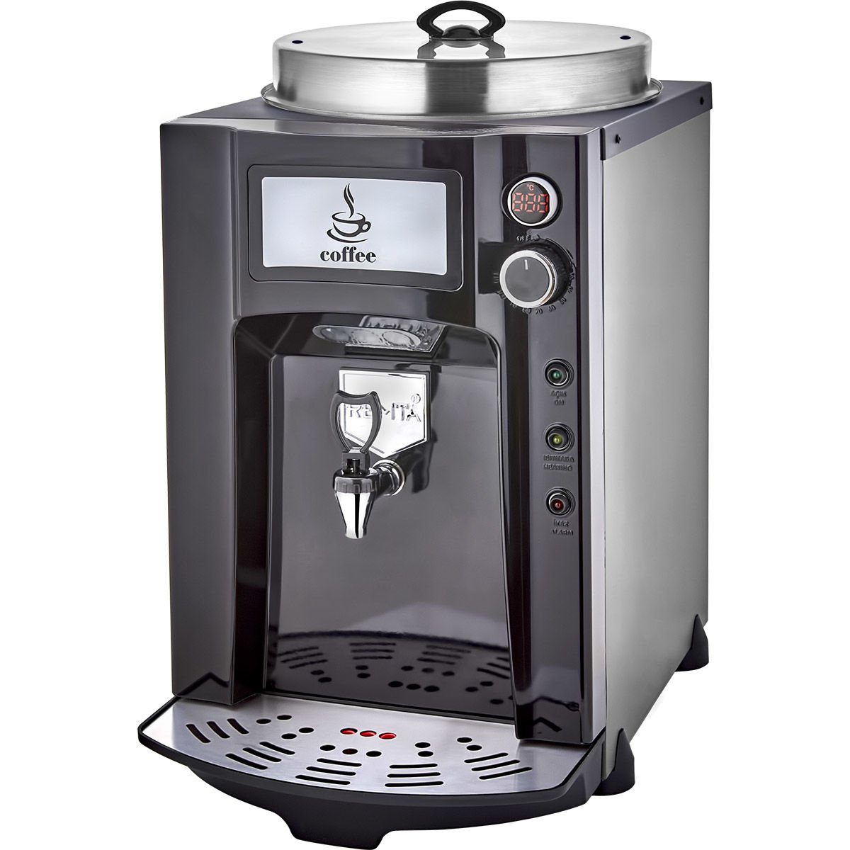Remta R51(P) 120 Fincan Premium Filtre Kahve Otomatı | Elektrikli, Paslanmaz, Yüksek Kapasiteli
