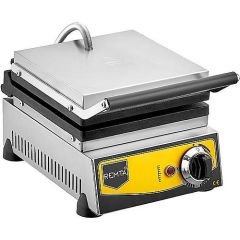 Remta Çiftli Çiçek Waffle Makinası W11 | Elektrikli, 16 cm Çap, Dijital Termostat