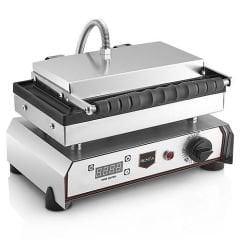 Remta Mini Kare Waffle Makinası W35 | Elektrikli, Teflon Kaplamalı, Kompakt 4 x 4 cm