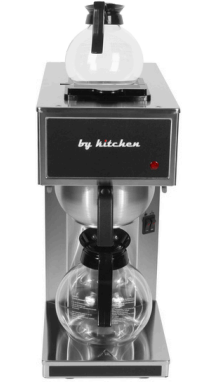 By Kitchen FCM-02 Filtre Kahve Makinesi, 2 Cam Potlu