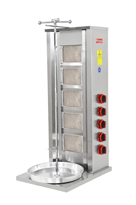 Himaksan 5 Li Döner Ocağı Gazlı ve Lpg Li 41,5x24x110 HMK-DNG 5