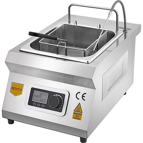 Remta 10 lt Elektrikli İndüksiyon Fritöz - WZ-TZ035