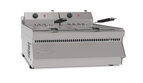 Pimak Elektrikli Ekonomik 10+10 Litre Fritöz | 60x60x30 cm M062-1