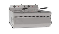 Pimak Elektrikli Ekonomik 10+10 Litre Fritöz | 60x60x30 cm M062-1