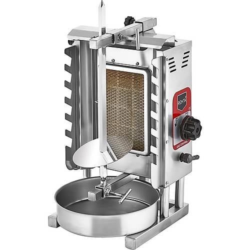 Remta D02(S) Tek Radyanlı Ev Tipi Gazlı Döner Ocağı | CE Belgeli Kompakt Döner Makinesi