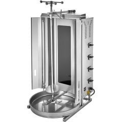 Remta SD16 4 Radyanlı Elektrikli Döner Ocağı – Endüstriyel Seri Döner Pişirme