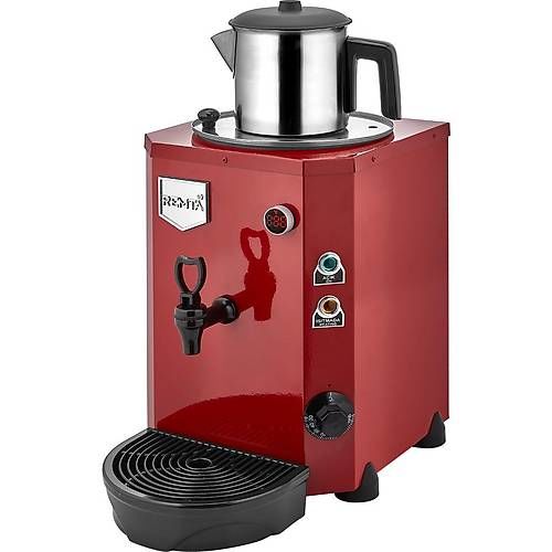 Remta DE14 9 lt Tek Demlikli Jumbo Çay Makinesi – Paslanmaz Çelik, Endüstriyel Çay Kazanı