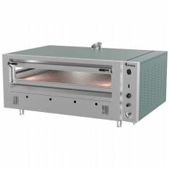 Kalitegaz G12301 Gazlı Pizza Fırını 123x92 cm – Endüstriyel Taş Tabanlı Fırın