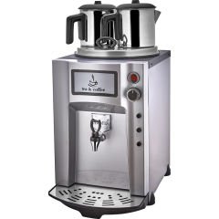 Remta DE12P 2 Demlikli 15 lt Premium Jumbo Çay Makinesi – Paslanmaz Çelik, Otomatik Isı Kontrol