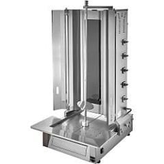 Remta MA04 5 Radyanlı Alttan Motorlu Elektrikli Döner Ocağı – 60 kg Kapasiteli Profesyonel Pişirme Cihazı