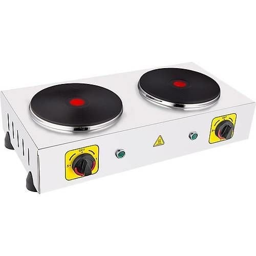 Remta PLT2 İkili Pleyt Isıtıcı – 19 cm Çaplı Çiftli Elektrikli Isıtma Ünitesi