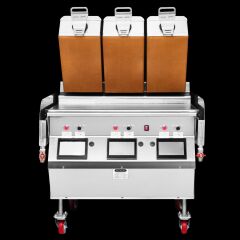 Senoven SEN-450 EPI Çift Taraflı Pleyt Izgara Elektrikli