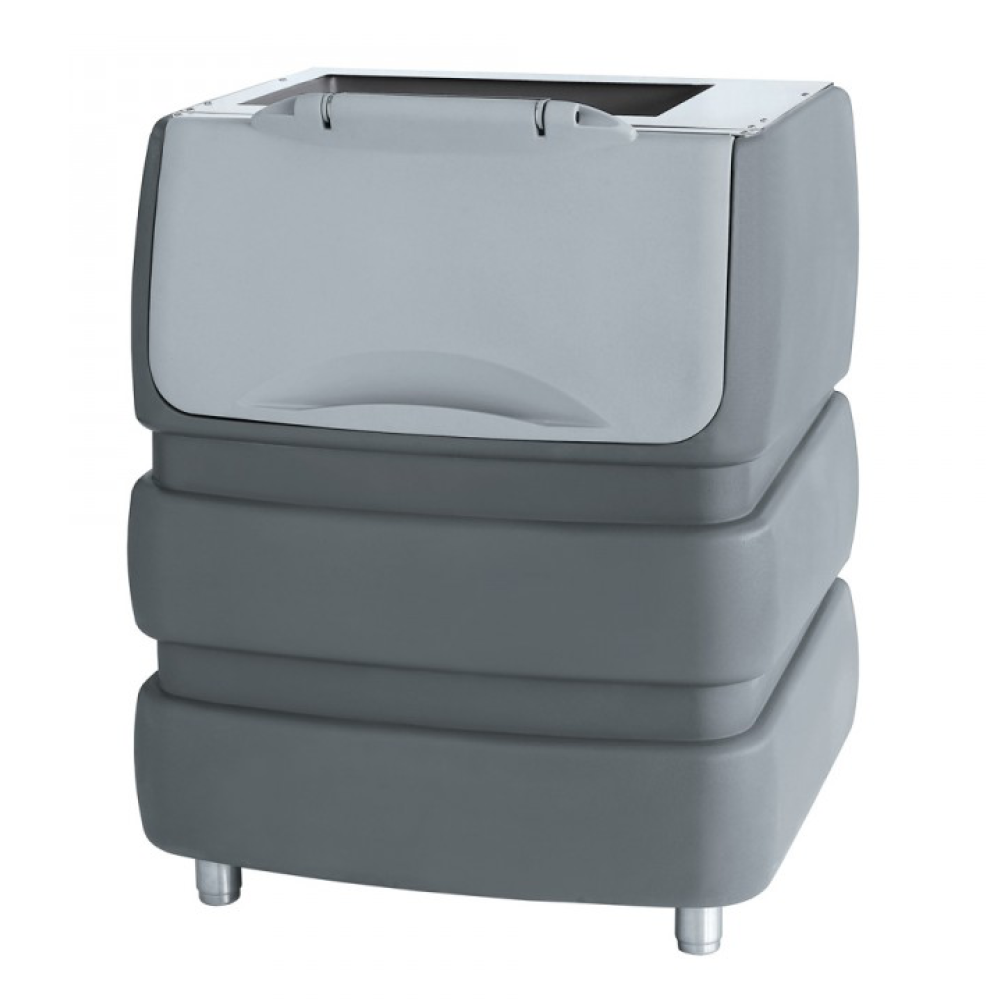 BIN 240 PE Buz Haznesi – 240 Kg Kapasiteli Endüstriyel Buz Depolama