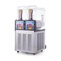 Samixir Allure SLUSH24.IA Çift Hazneli Slush Makinesi | 24 Litre İnox Soğuk Meyve Suyu Dispenseri