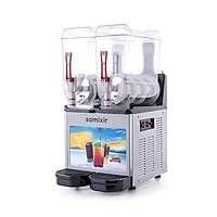 Samixir Allure SLUSH24.IA Çift Hazneli Slush Makinesi | 24 Litre İnox Soğuk Meyve Suyu Dispenseri