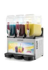 Samixir Slush Makinesi Soğuk Meyve Suyu Dispenseri Allure 12+12+12 L İnox