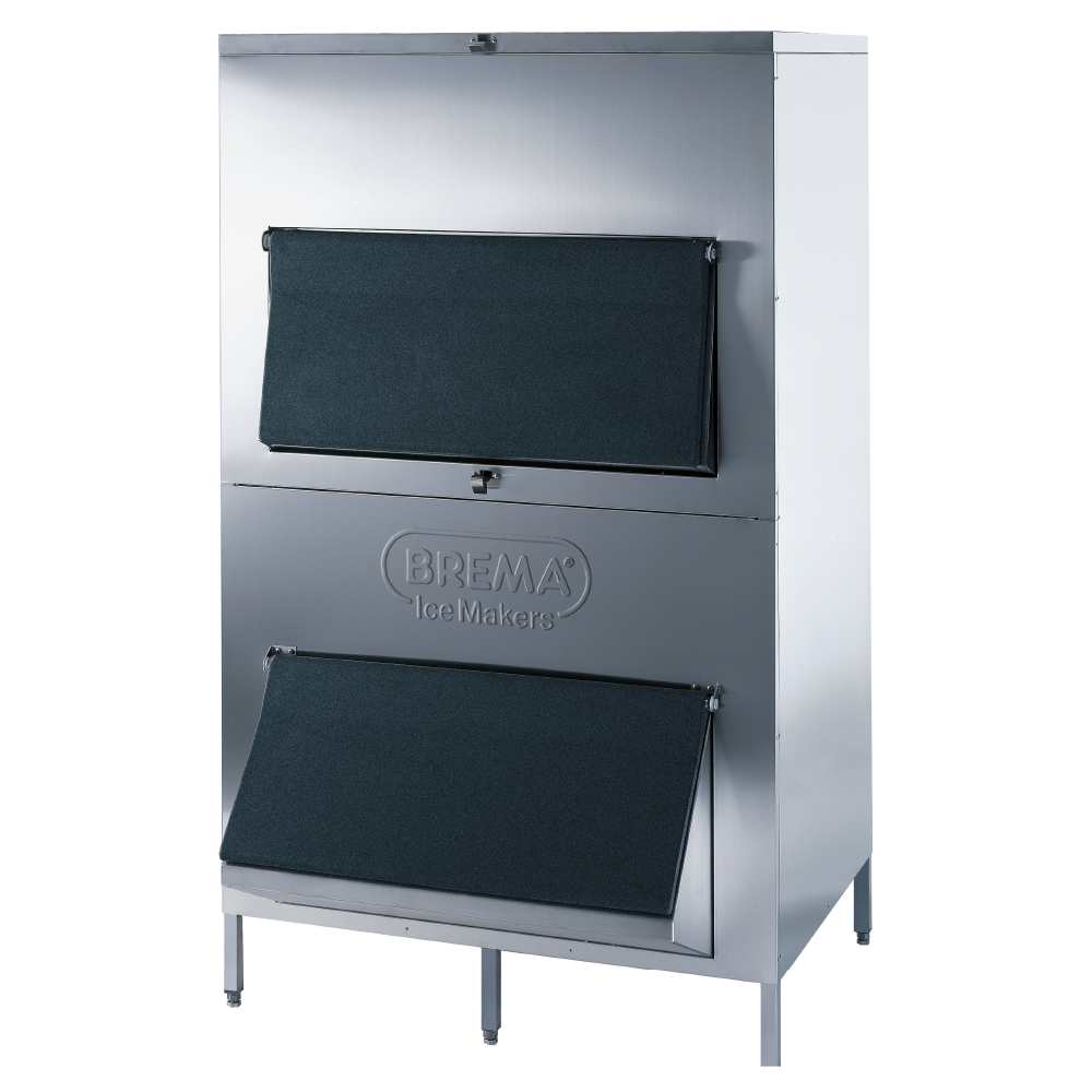 BIN 550 V DS Buz Haznesi – 550 Kg Kapasiteli Endüstriyel Buz Deposu