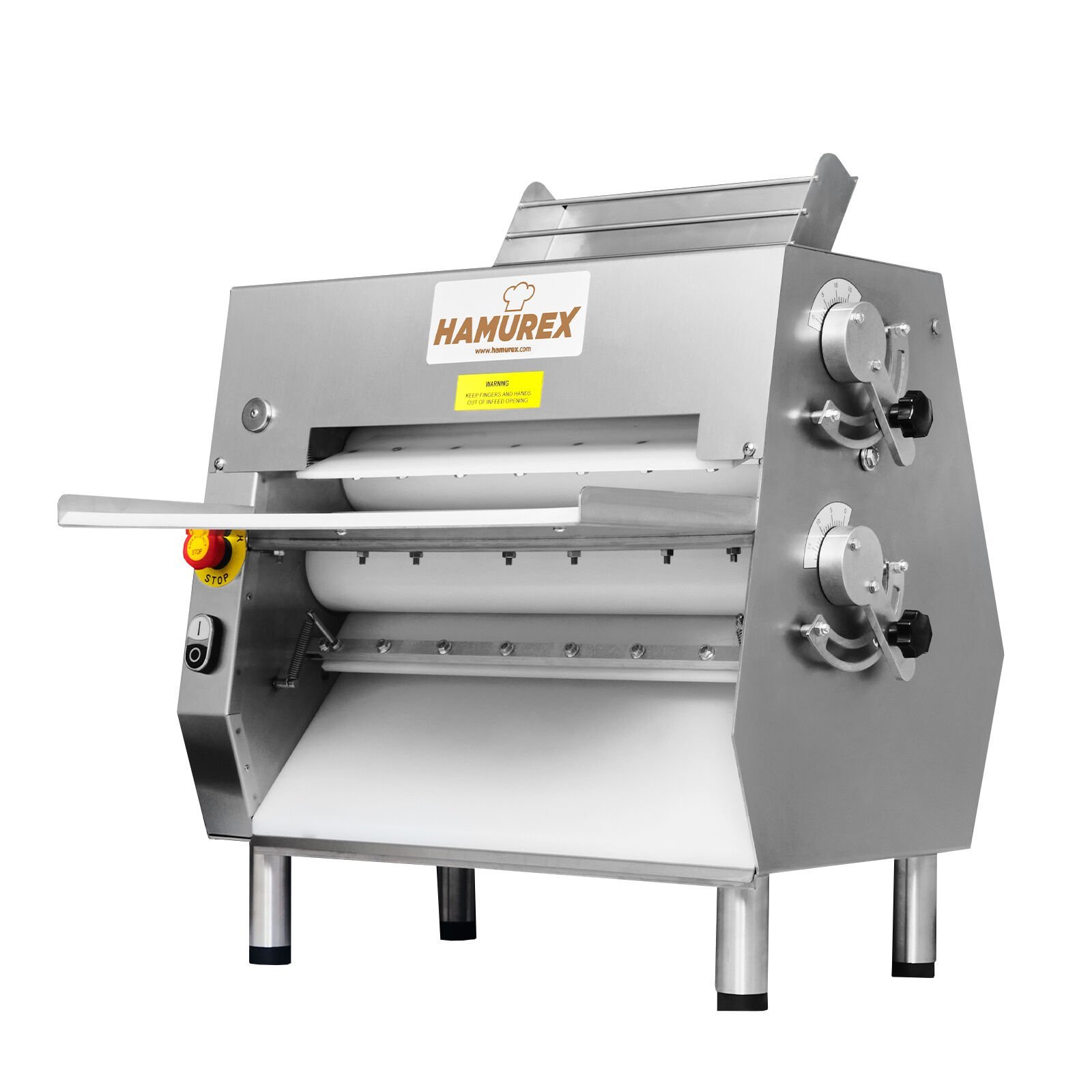 Şengün Ön kumandalı Hamur açma Makinası, 50 cm 3 Merdaneli, SMA-500