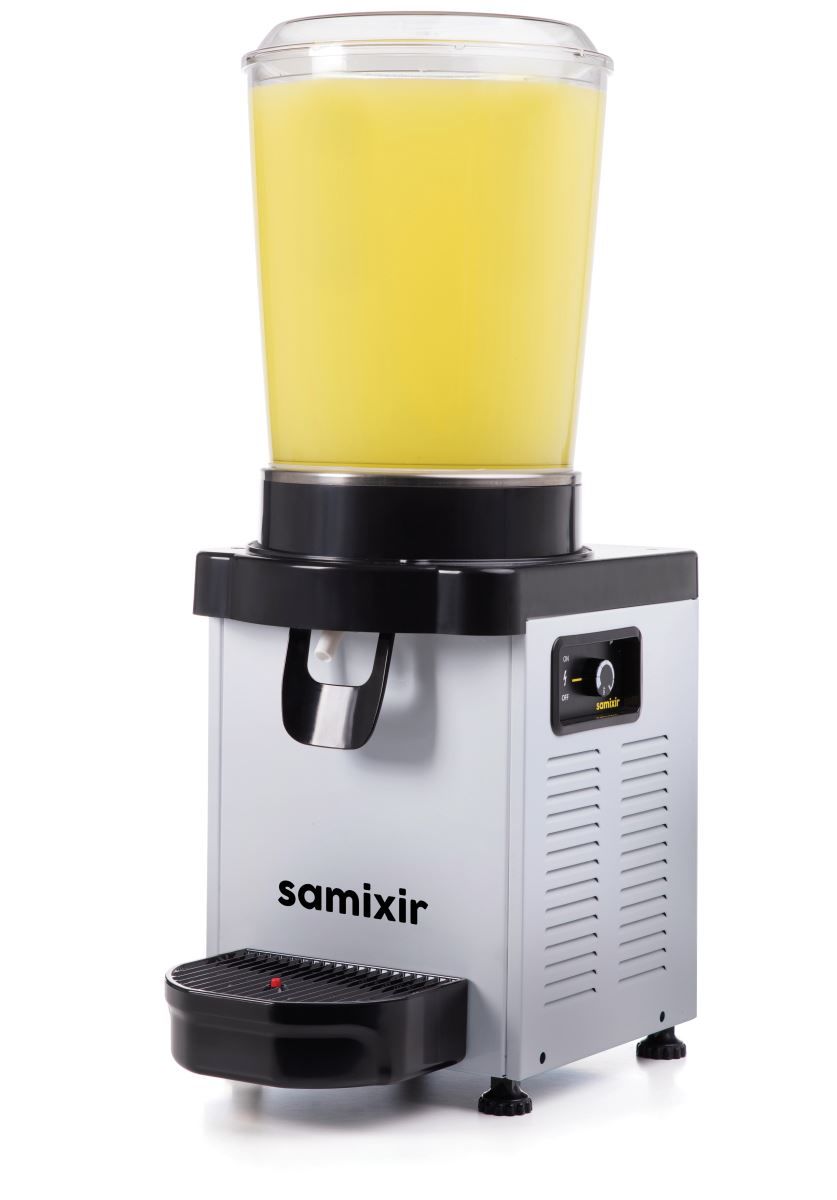 Samixir M10 10 L Analog Soğuk İçecek Dispenseri – Panoramik, Inox, Tek Hazneli