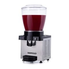 Samixir M22 22 L Dijital Soğuk İçecek Dispenseri – Panoramik, Inox, Tek Hazneli