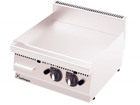 Kalitegaz GF6060G Gazlı Düz Pleyt Izgara – 60×60 cm, CE Belgeli Endüstriyel Mutfak Cihazı