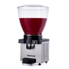 Samixir M40.DI 40 L Dijital Soğuk İçecek Dispenseri – Panoramik, Inox, Tek Hazneli