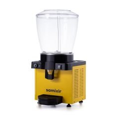 Samixir S22.AY 22 L Analog Soğuk İçecek Dispenseri – Panoramik, Sarı, Tek Hazneli