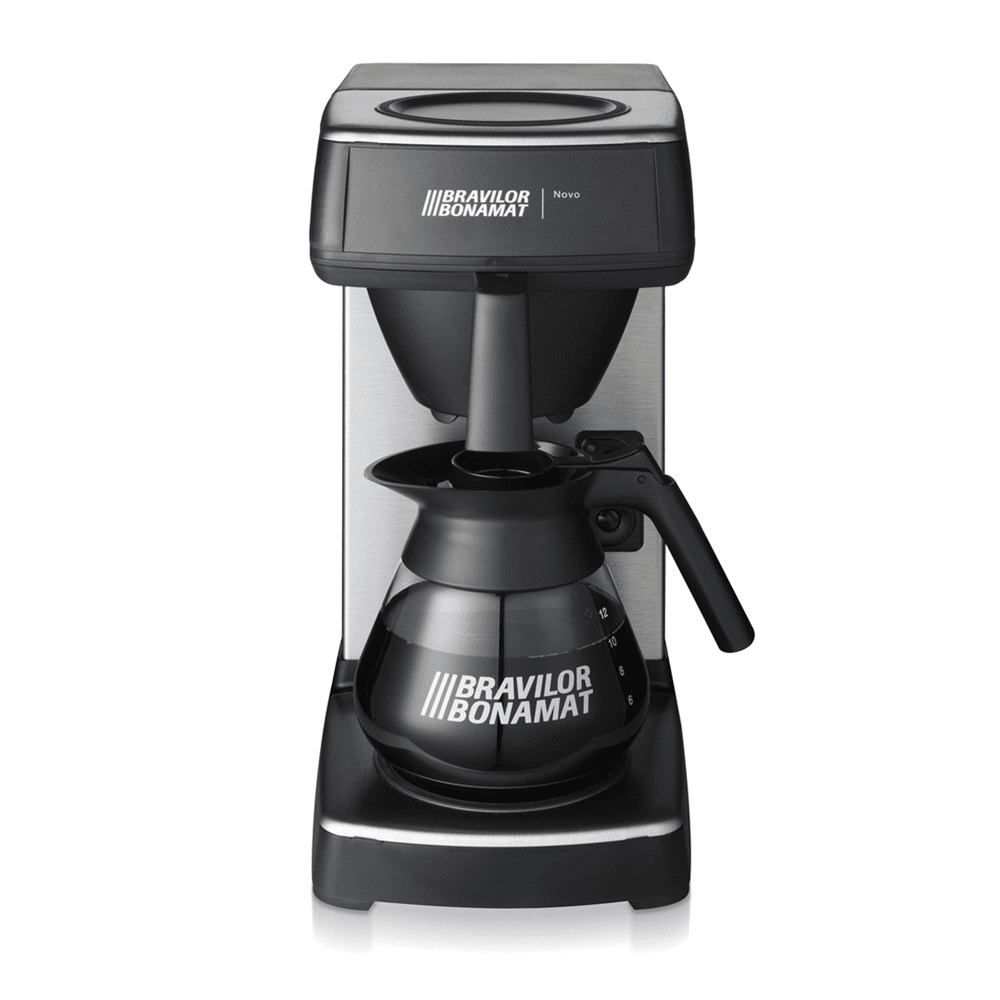 Bravilor Bonamat Novo Filtre Kahve Makinesi | 1,7 L Kapasiteli, Manuel Su Doldurma, 2 Sıcak Pleytli